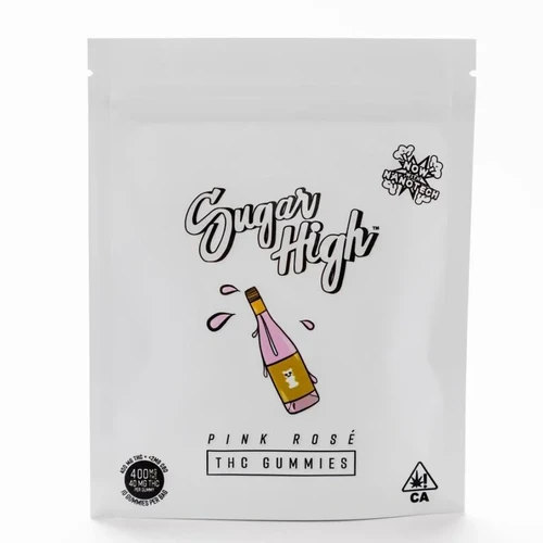 Sugar High Pink Rose Gummies