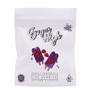 Sugar High Purple Punchsicle Gummies